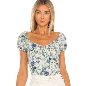 ASTR the Label Surplice Top size XS